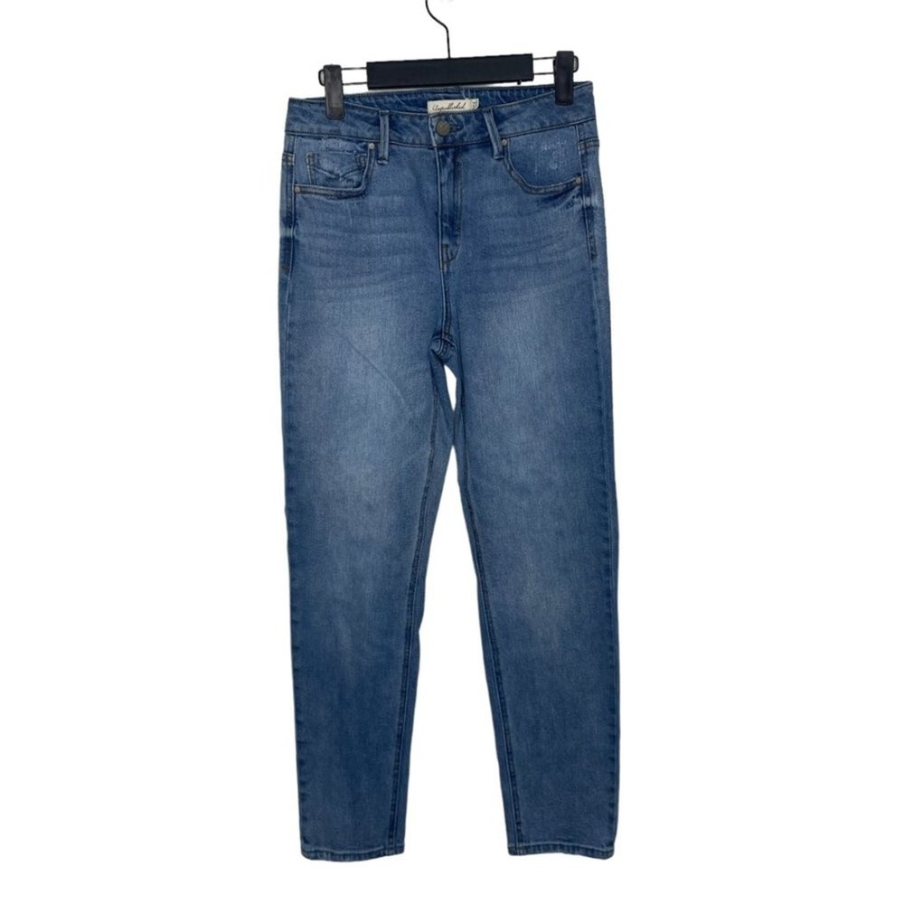 Unpublished High Rise Skinny Jeans Medium Wash Blue Denim Size 27